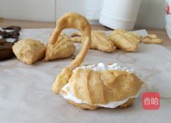 双色天鹅泡芙的做法图解11