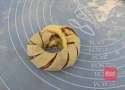豆沙面包花的做法图解15