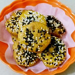 炸芝麻南瓜饼的做法[图]