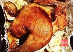 香菇姬松茸烤鸡的做法图解5