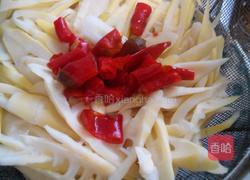 泡椒竹笋肉丝。的做法图解6