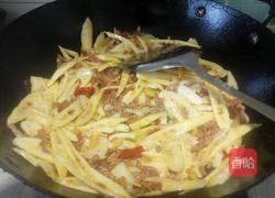 泡椒竹笋肉丝。的做法图解10