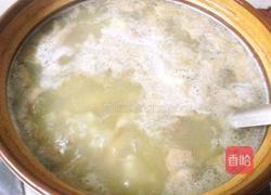 猪心瘦肉粥的做法图解9