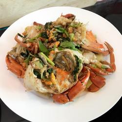 九层塔炒膏蟹的做法[图]