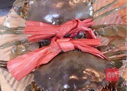 九层塔炒膏蟹的做法图解1