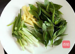 九层塔炒膏蟹的做法图解4