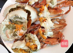 九层塔炒膏蟹的做法图解6