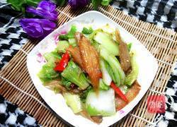 小龙利鱼干炒大白菜的做法图解10