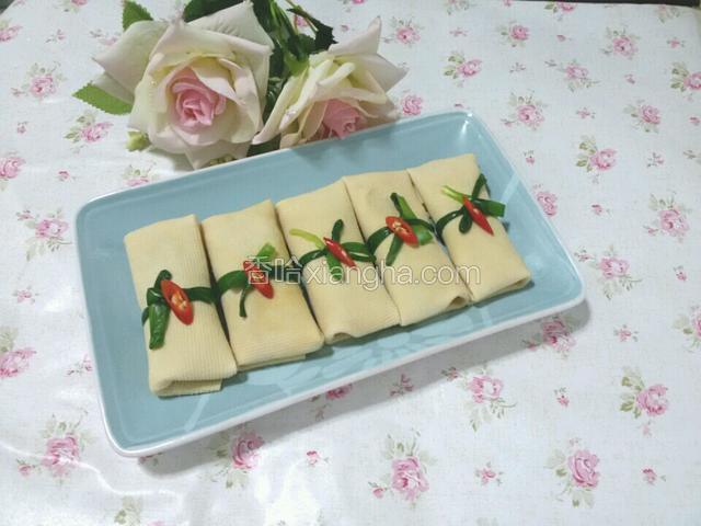 豆皮包菜