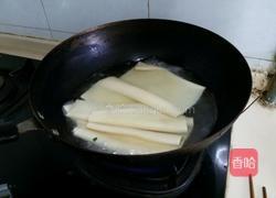 豆皮包菜的做法图解4