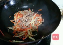 豆皮包菜的做法图解7