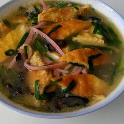 韭菜涨蛋糕的做法[图]