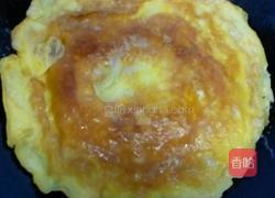 韭菜涨蛋糕的做法图解3