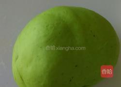 菠菜手擀面的做法图解3