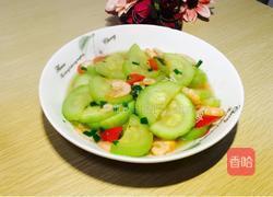 葫芦瓜炒虾仁的做法图解7