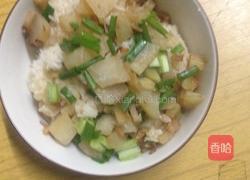 菜果虾米鲜味焗饭的做法图解4