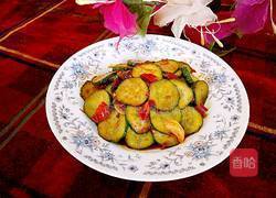 风味小炒黄瓜片的做法图解10