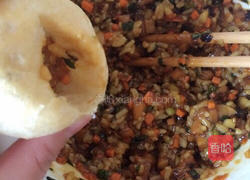 油面筋塞三文鱼的做法图解6