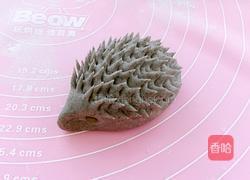 黑米面小刺猬馒头的做法图解10