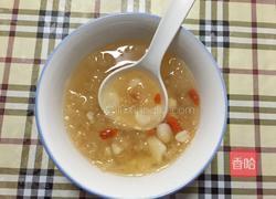 银耳莲子百合枸杞羹(添加山药)的做法图解7