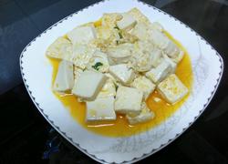 葱烧豆腐