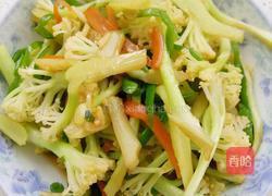 素炒有机花菜的做法图解8