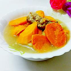 胡萝卜葛根骨头汤的做法[图]