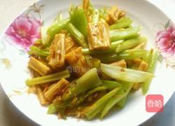 西芹腐竹的做法图解8