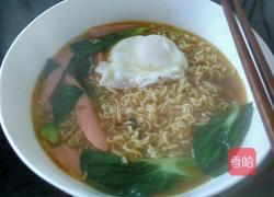 火腿鸡蛋面的做法图解8