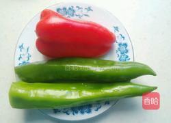 青红椒炒肉丝的做法图解4