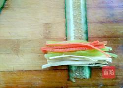 凉拌黄瓜卷的做法图解8