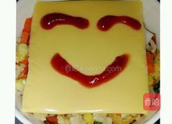 芝士炒饭的做法图解7