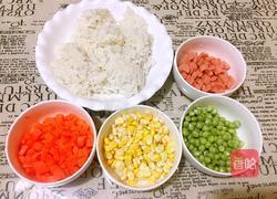 什锦炒饭的做法图解1