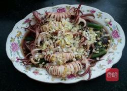 秋葵蒸海兔的做法图解9