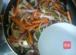 Illustration of how to make ten-mile fragrant pasta 12