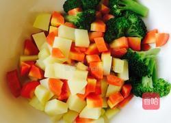 鲜虾培根披萨的做法图解1