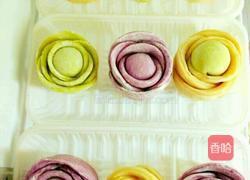 豆沙馅玫瑰花的做法图解12