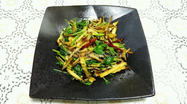 干煸杏鲍菇