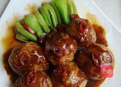 油面筋塞肉的做法图解11