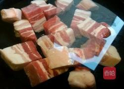 外婆笋干烧肉的做法图解3