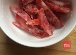 杏鮑菇炒臘腸的做法圖解3