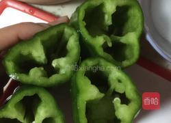 竹荪青椒酿的做法图解3
