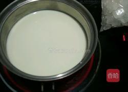 牛奶红豆木瓜西米露的做法图解3