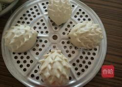 刺猬馒头的做法图解6