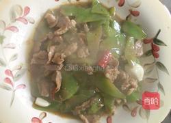 苔子炒肉的做法图解4