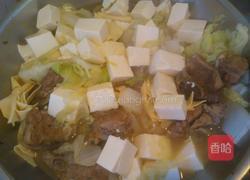 东北大白菜炖排骨豆腐的做法图解7