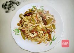 酸辣椒炒萝卜干的做法图解11