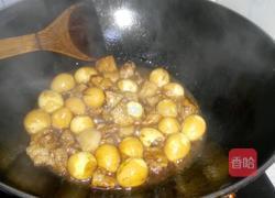 五花肉烧鹌鹑蛋的做法图解8