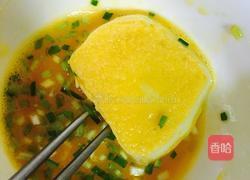 葱油鸡蛋滚馒头的做法图解3
