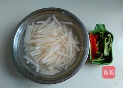 糖醋藕丝的做法图解2